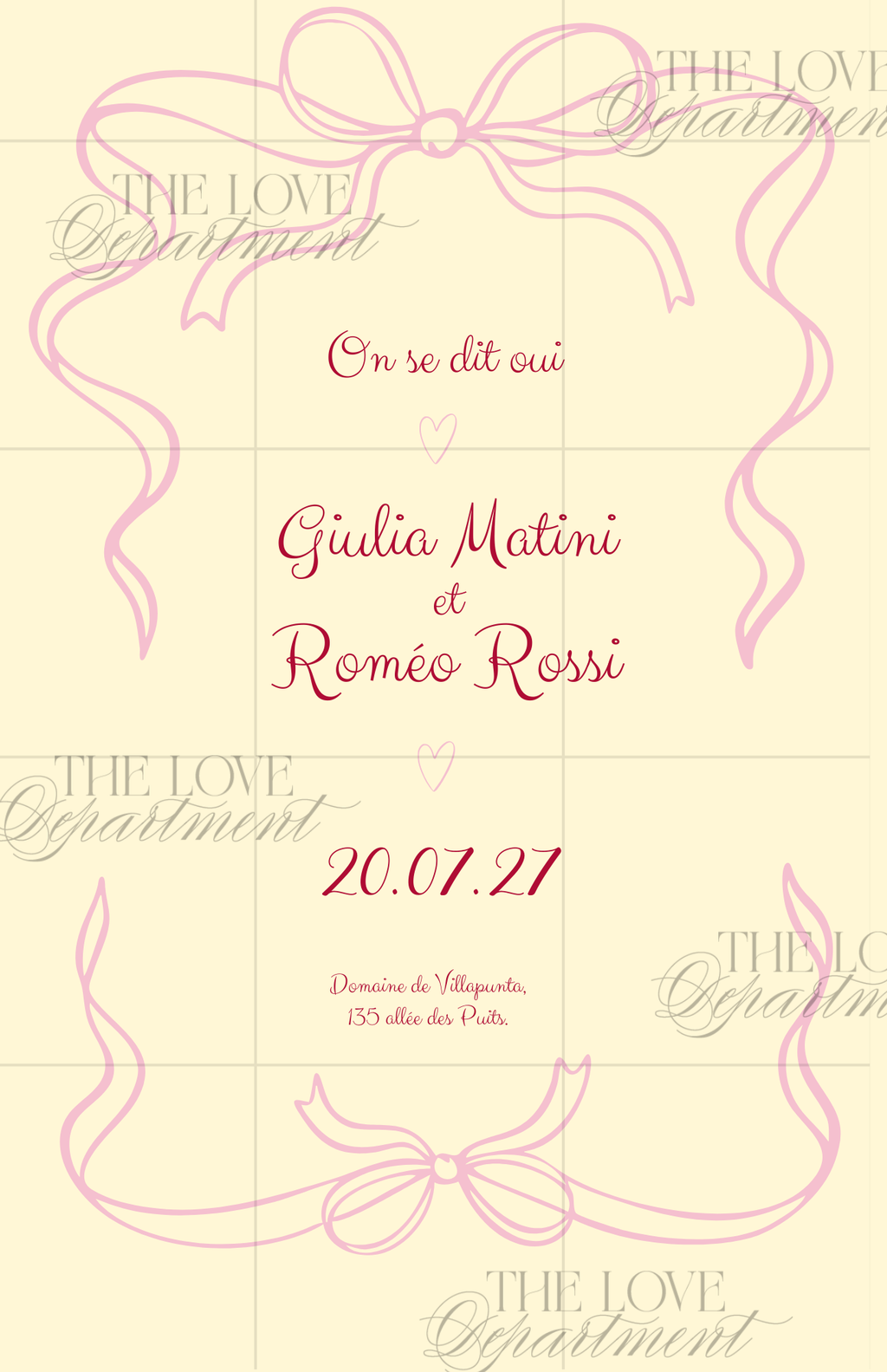 faire-part-yellow-pink-jaune-rose-noeud