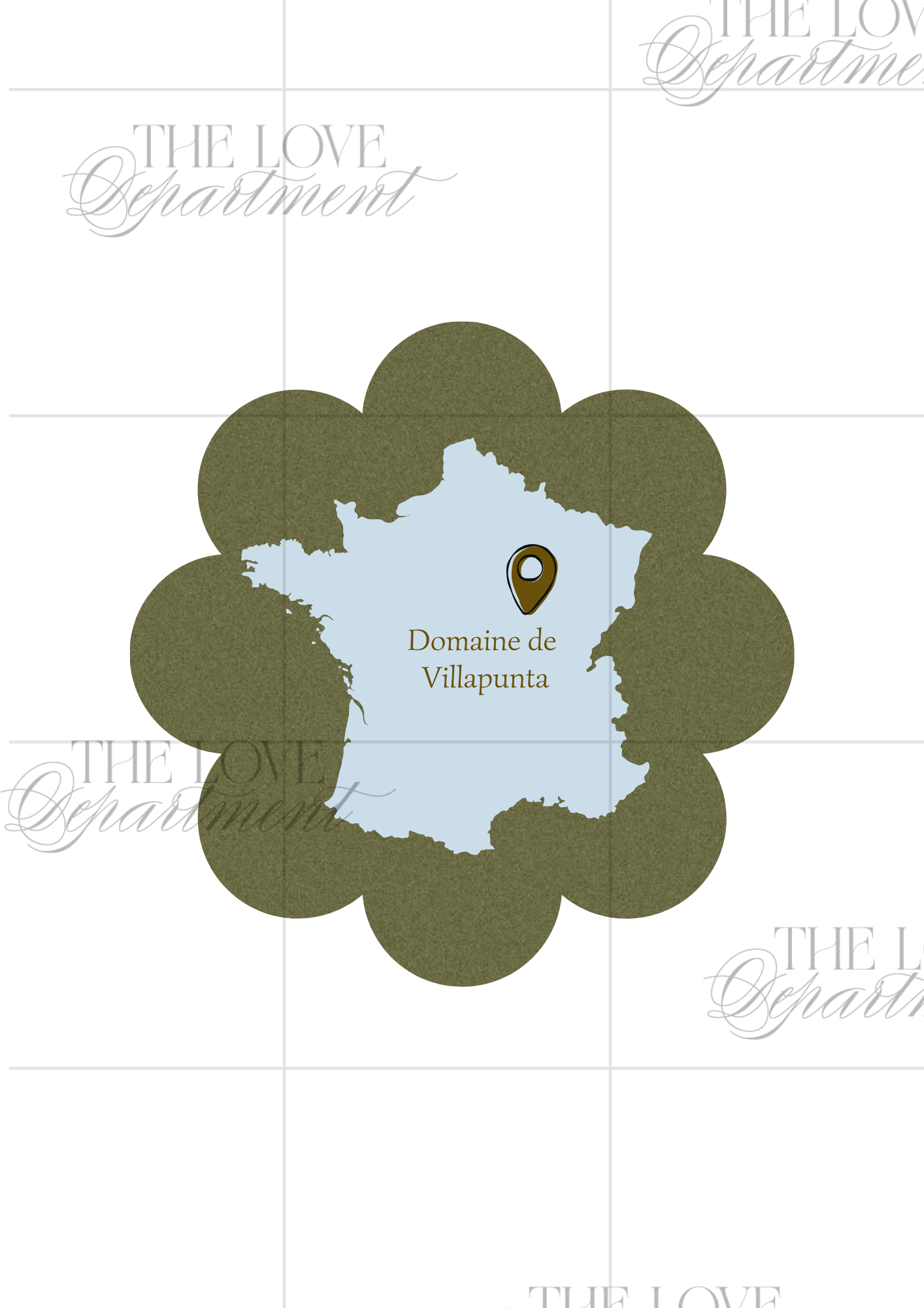 Carton principal faire-part mariage carreaux vichy – modèle Canva personnalisable